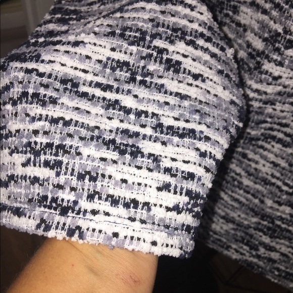 Westbound size large heather gray black and white turtleneck soft stretch comfy - Picture 4 of 6